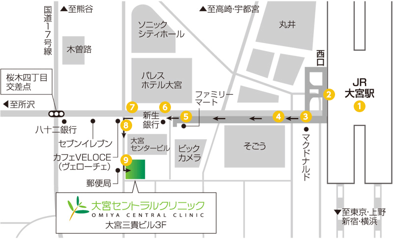 アクセスマップ